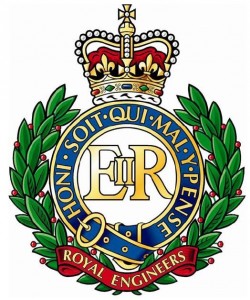 Royal Engineers Cap Badge, as of 1900