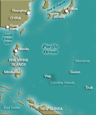 Map of Yap Island