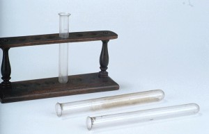 Test Tube Stand with Test Tubes, Mid-19th Century (Inv. 34639)